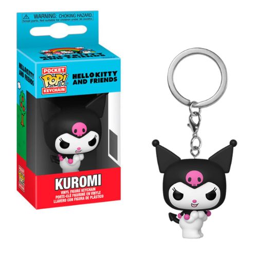 FUNKO POP HELLO KITTY – Kuromi Portachiavi 5cm In box …x12